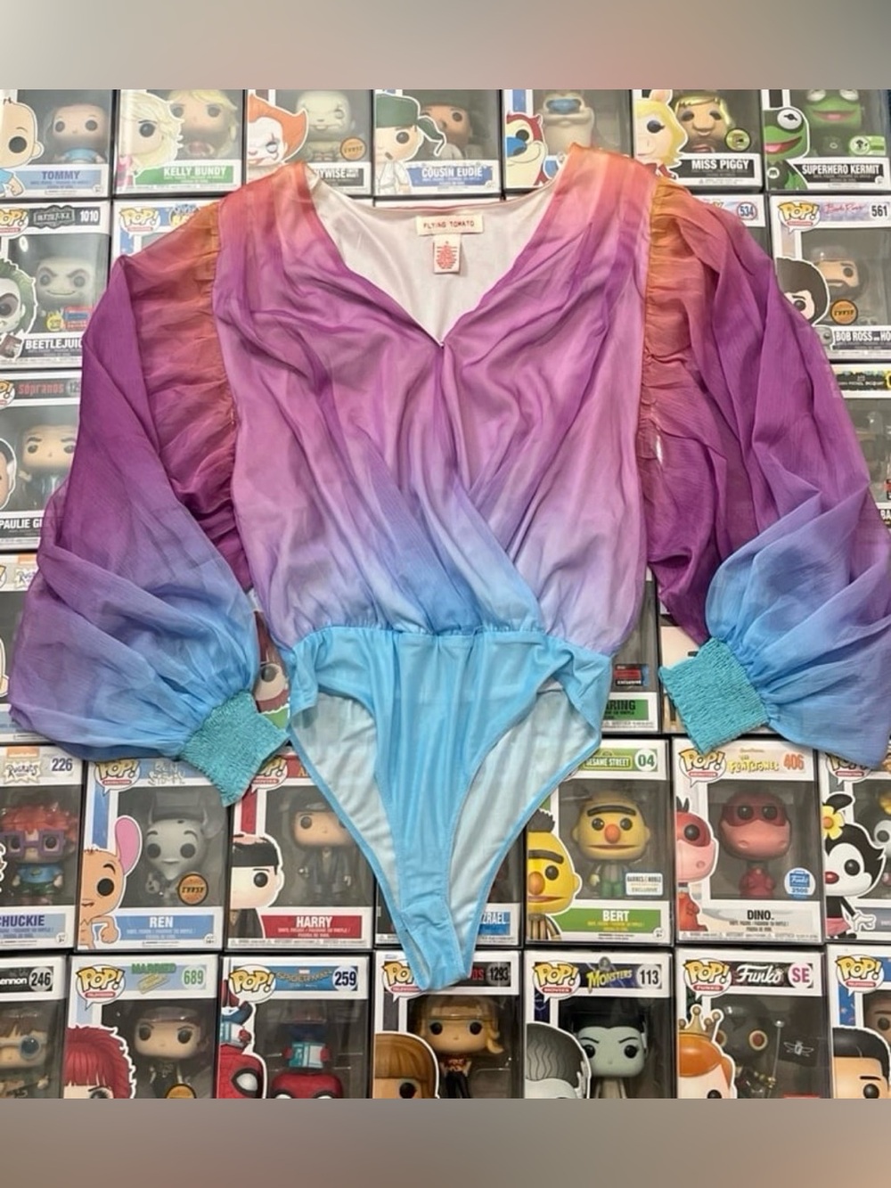 Flying Tomato Ombre Bodysuit